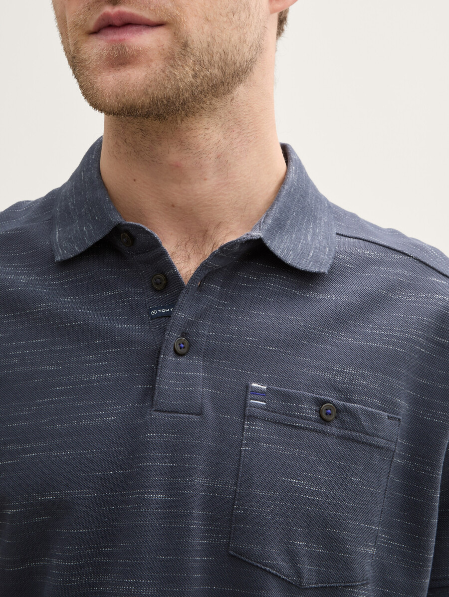 poloshirt mit brusttasche