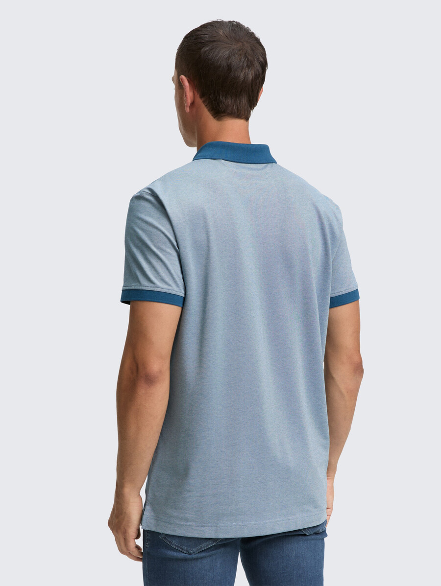 piqué-poloshirt mit stretchanteil