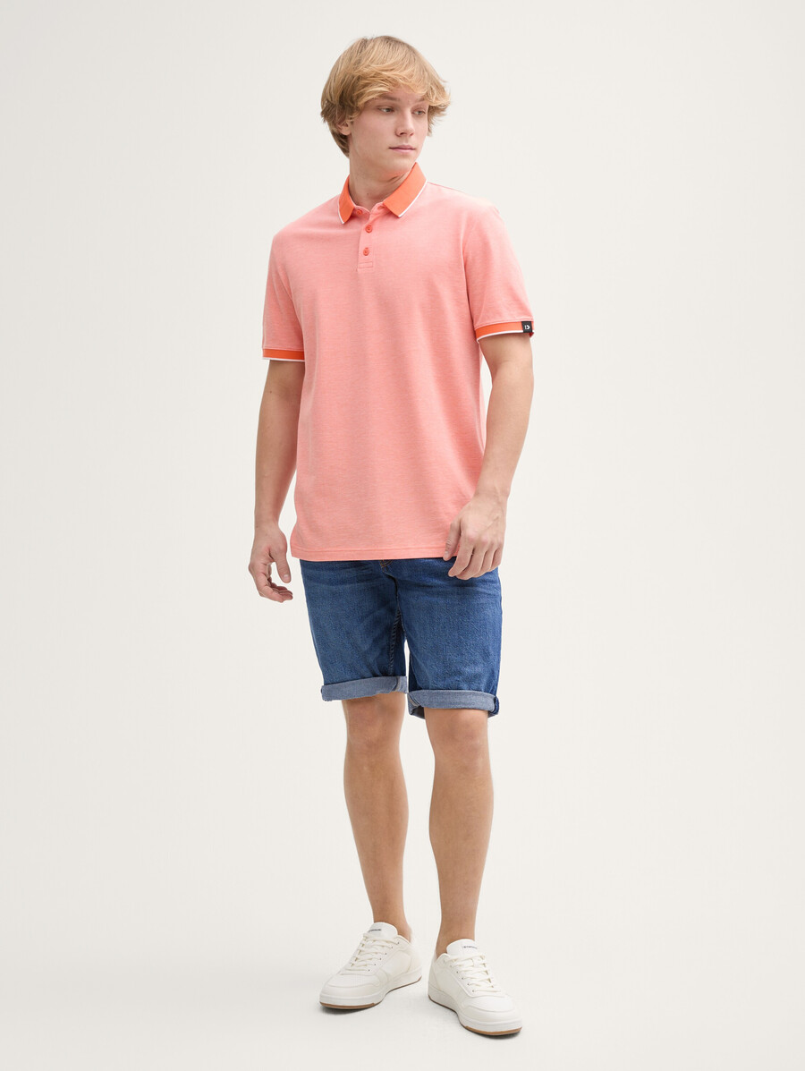 ttpiers schmal geschnittene jeansshorts mit stretch