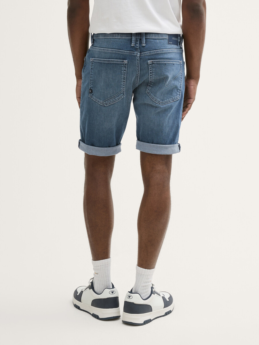 ttpiers schmal geschnittene jeansshorts mit stretch