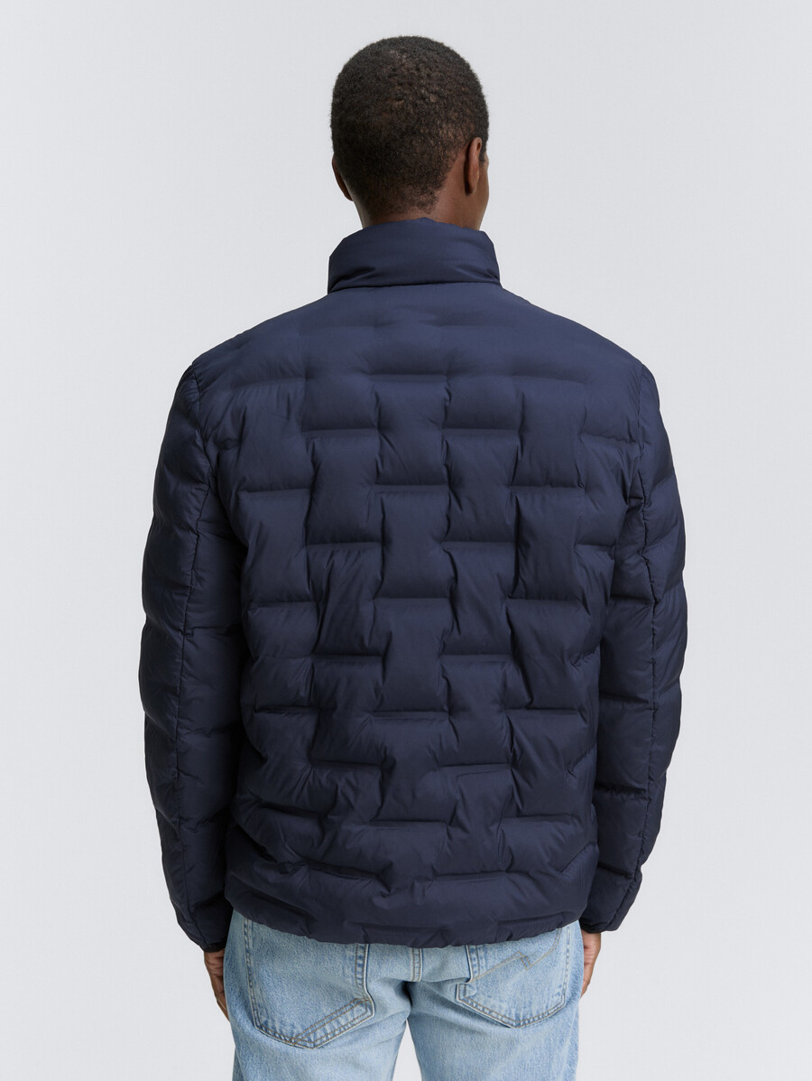 leichte steppjacke mit stehkragen