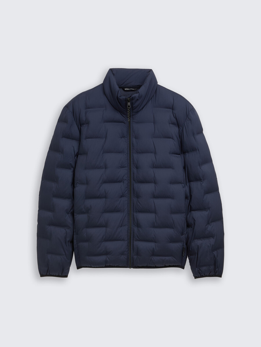 leichte steppjacke mit stehkragen
