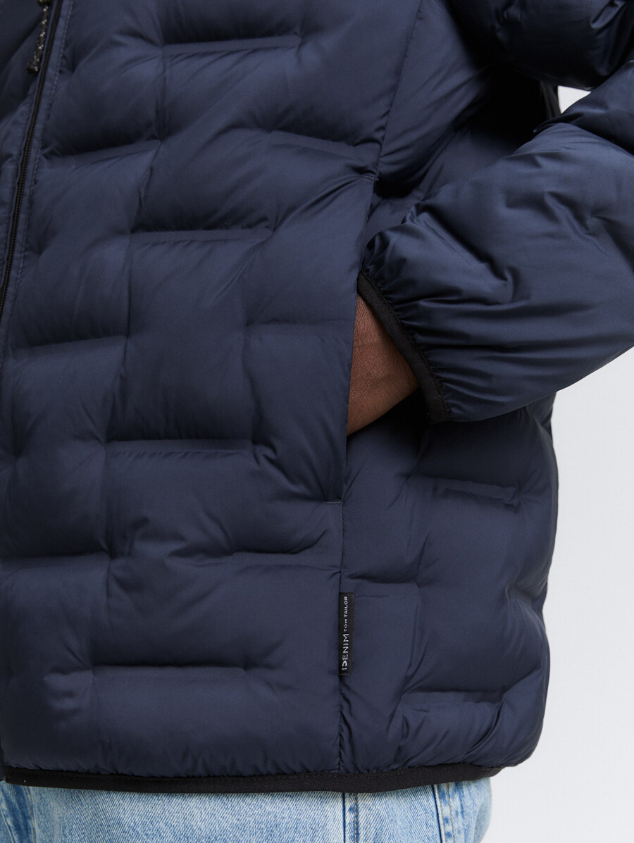 leichte steppjacke mit stehkragen