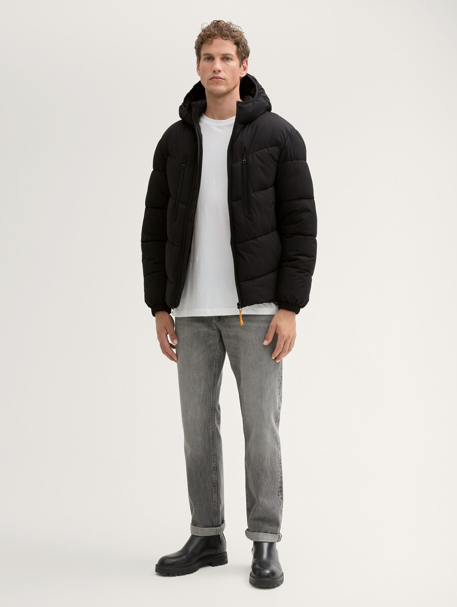 daunenjacke mit kapuze