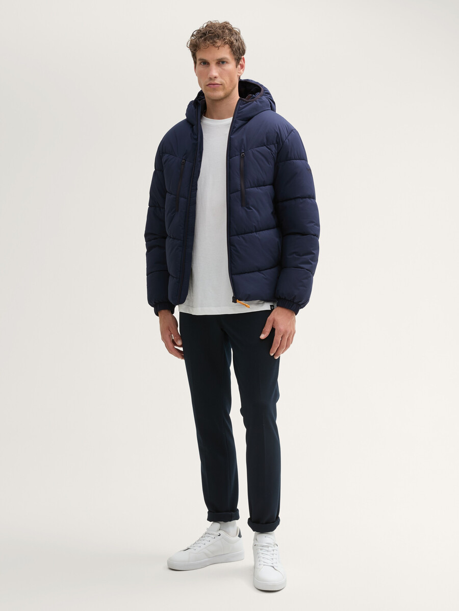 daunenjacke mit kapuze
