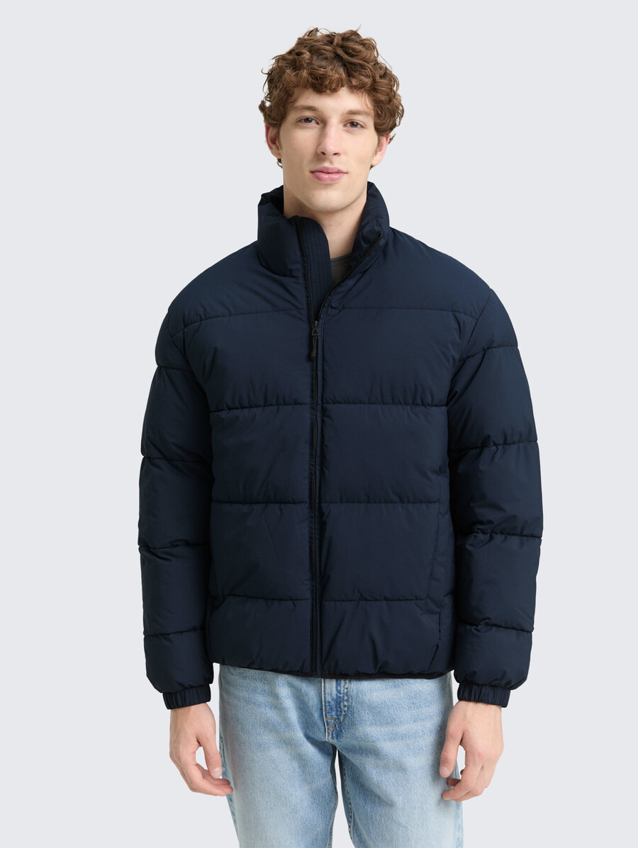 leichte steppjacke mit stehkragen
