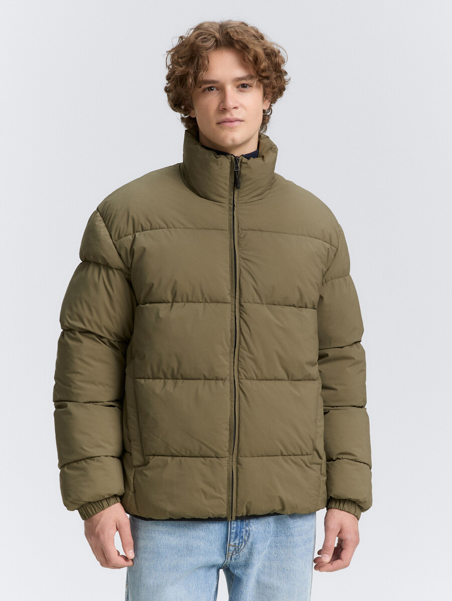 leichte steppjacke mit stehkragen