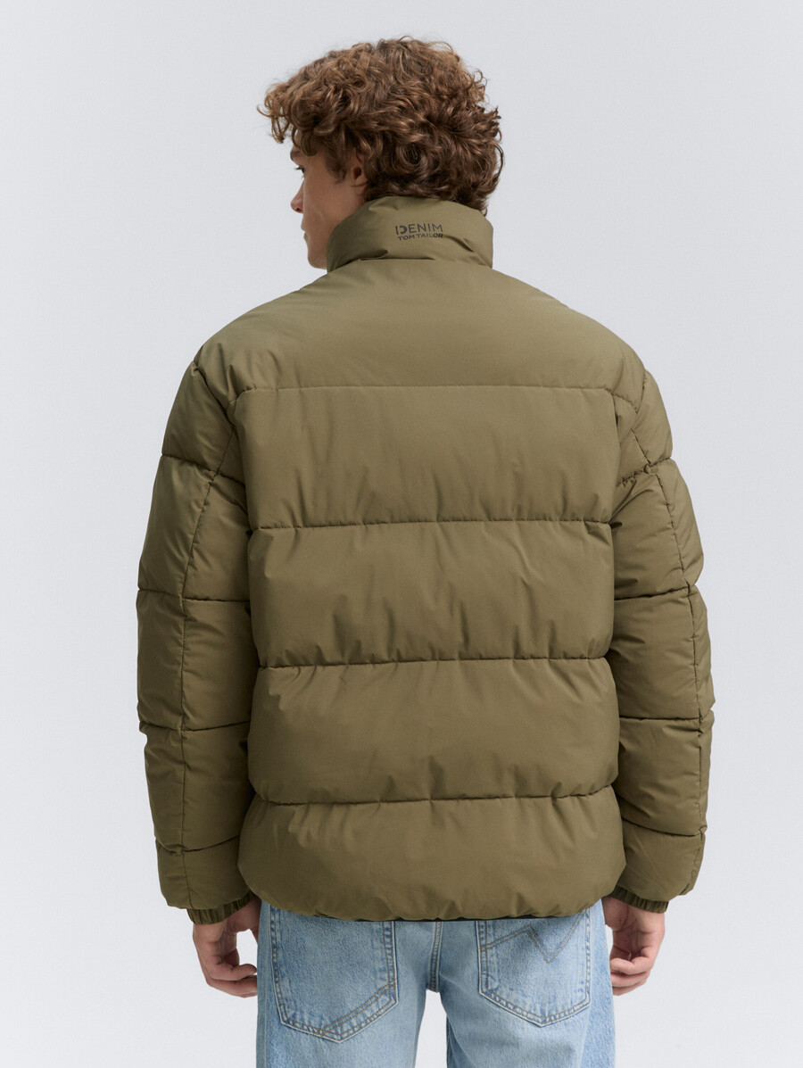 leichte steppjacke mit stehkragen