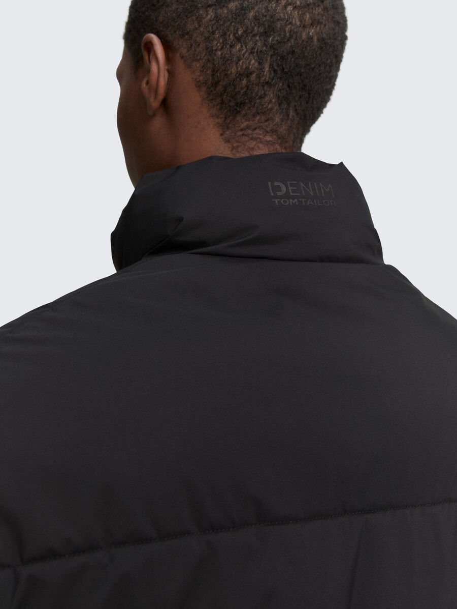 leichte steppjacke mit stehkragen