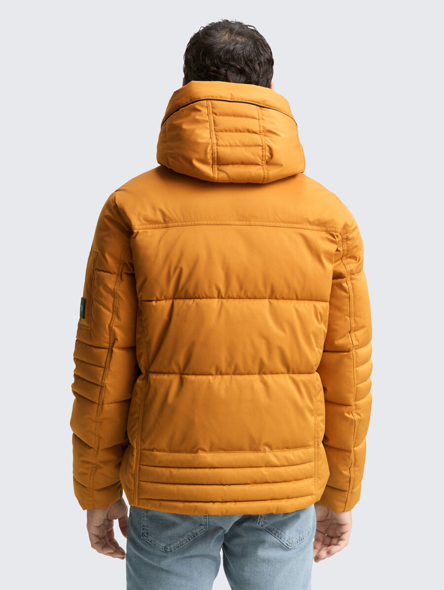 steppjacke mit abnehmbarer kapuze