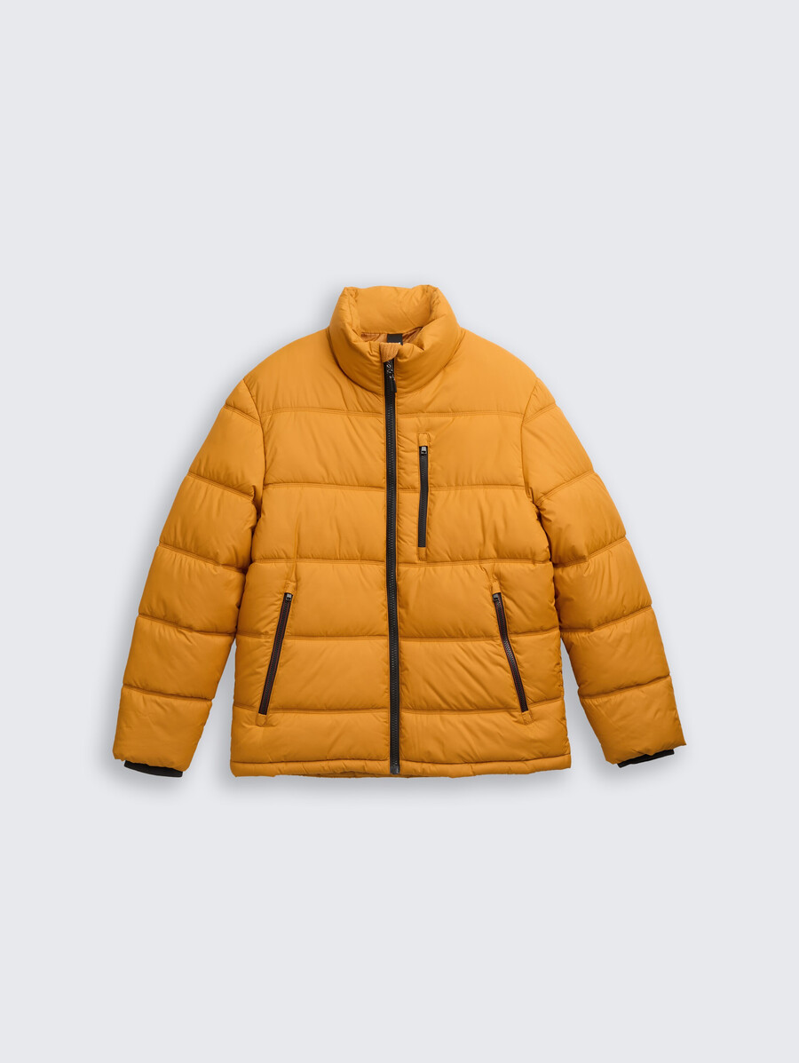 steppjacke aus wasserabweisendem material