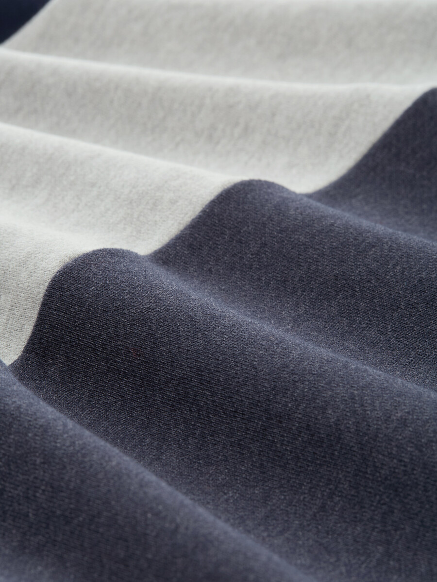 sweatshirt mit farbblockierung