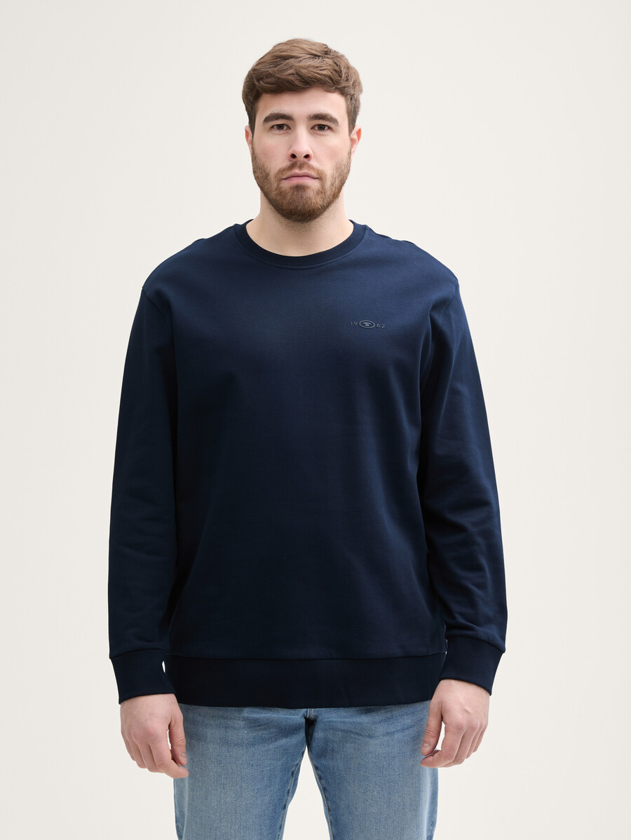 plus size – baumwoll-sweatshirt