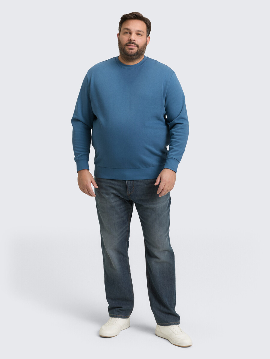 plus size – schlichtes sweatshirt