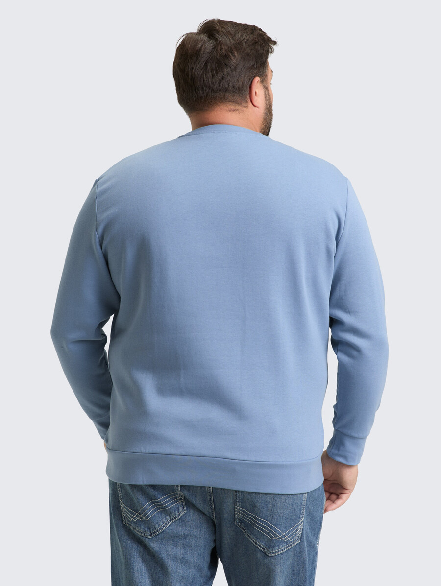 plus size – sweatshirt mit logodruck