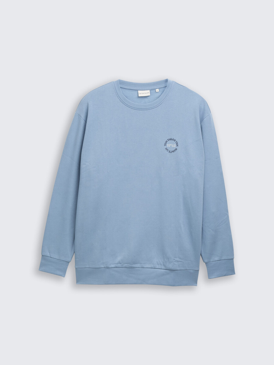plus size – sweatshirt mit logodruck