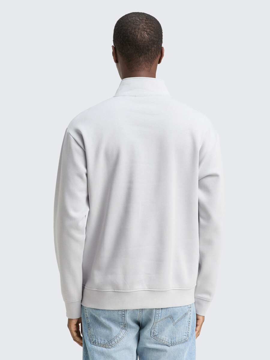 troyer sweatshirt mit logo-aufnäher