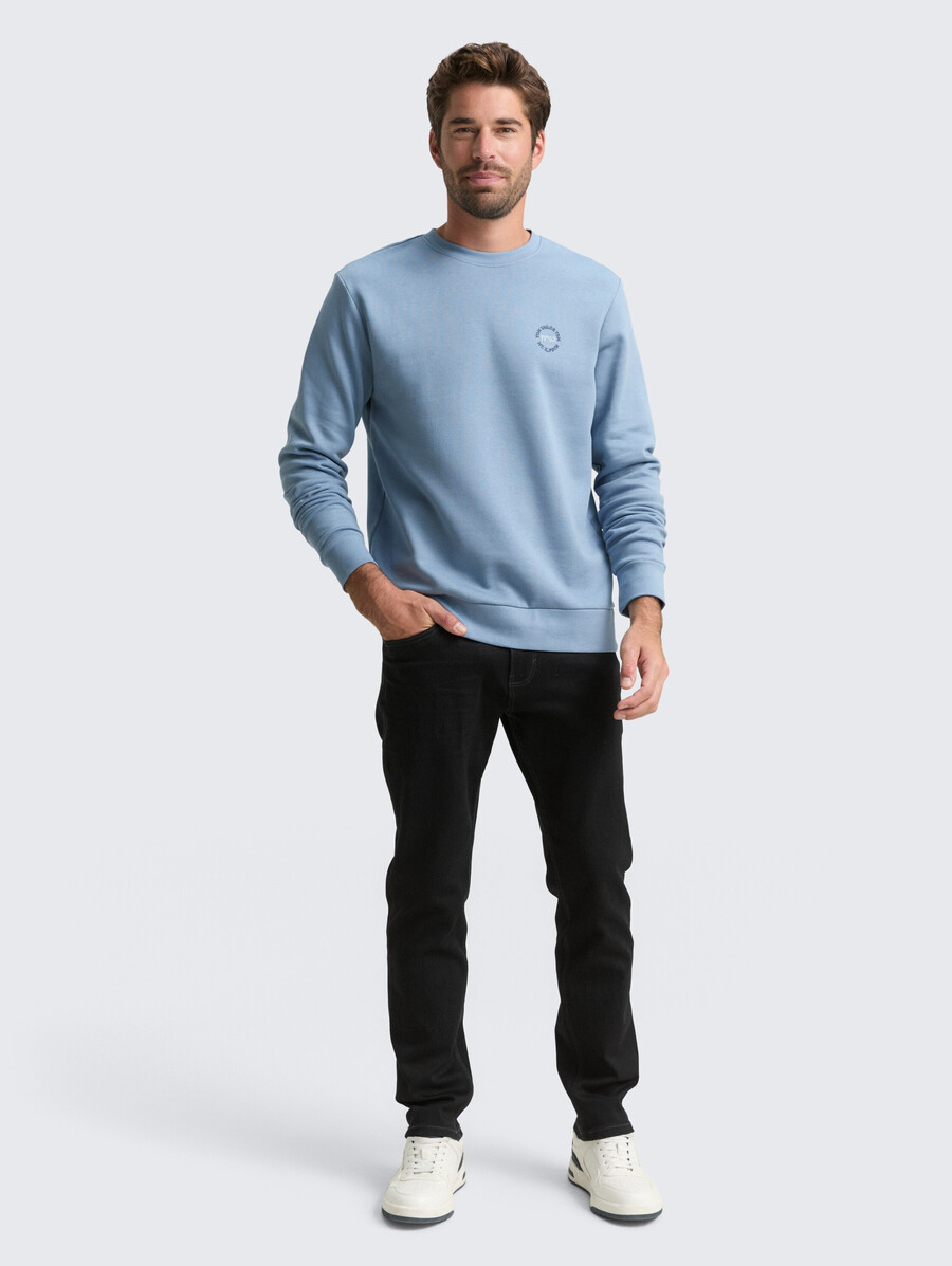 sweatshirt mit logodruck