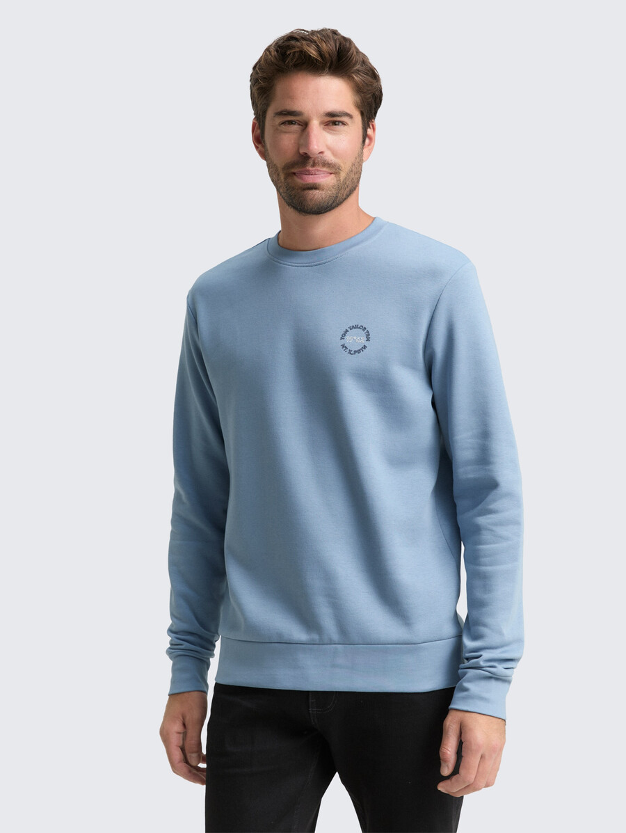 sweatshirt mit logodruck