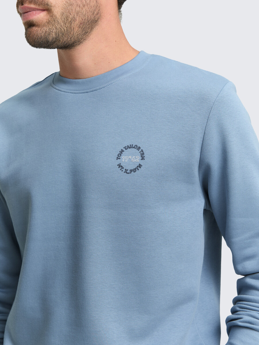 sweatshirt mit logodruck
