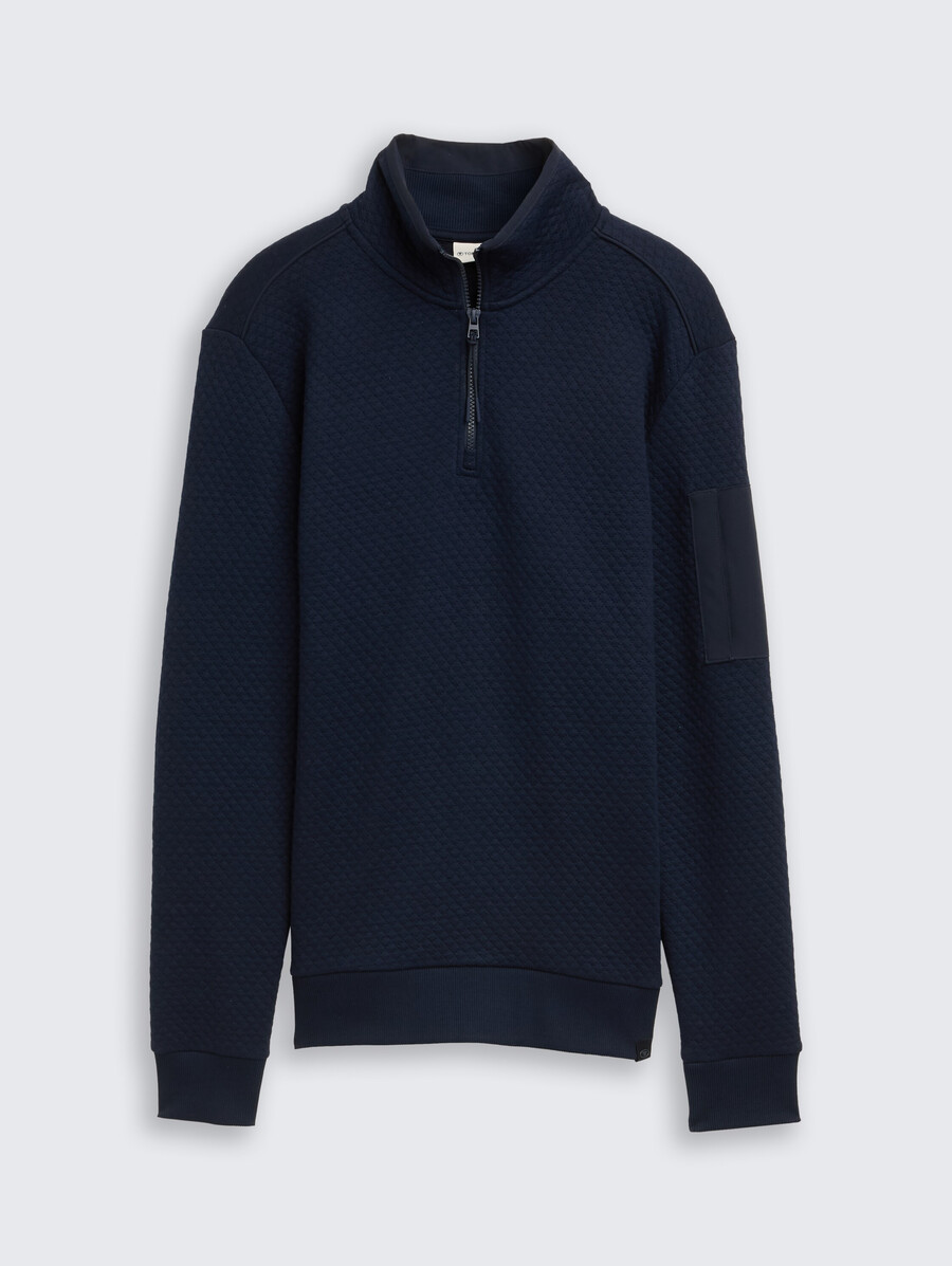 troyer sweatshirt mit Ärmeltasche