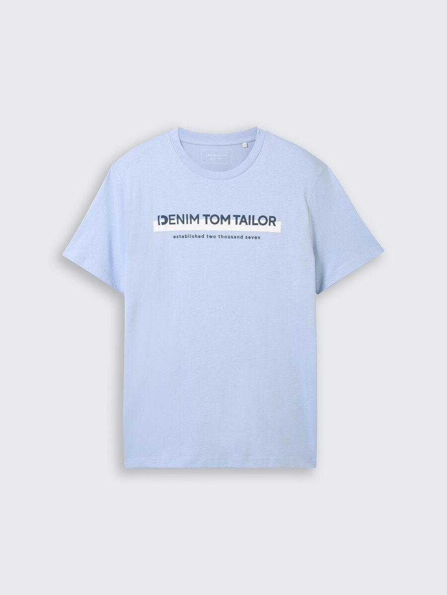 t-shirt mit logodruck