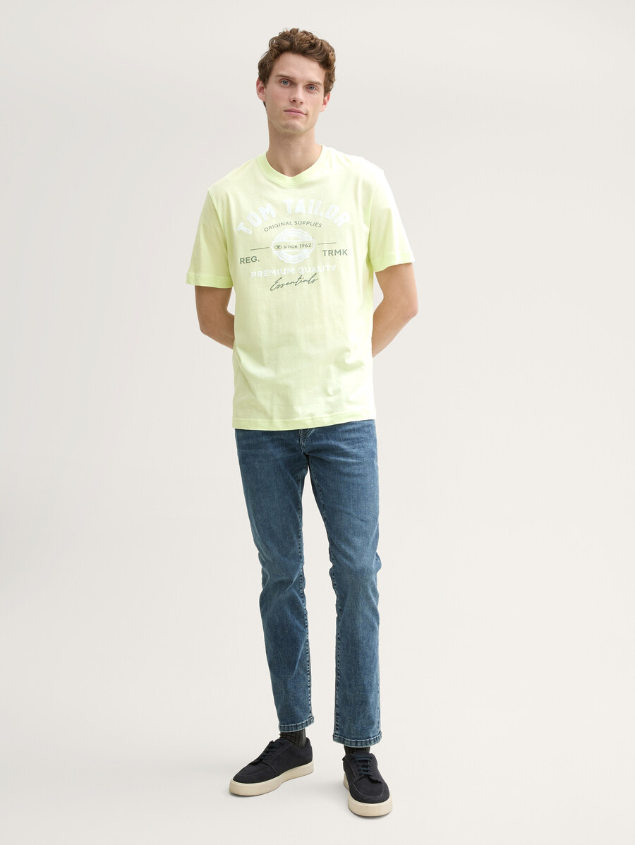 t-shirt mit logodruck