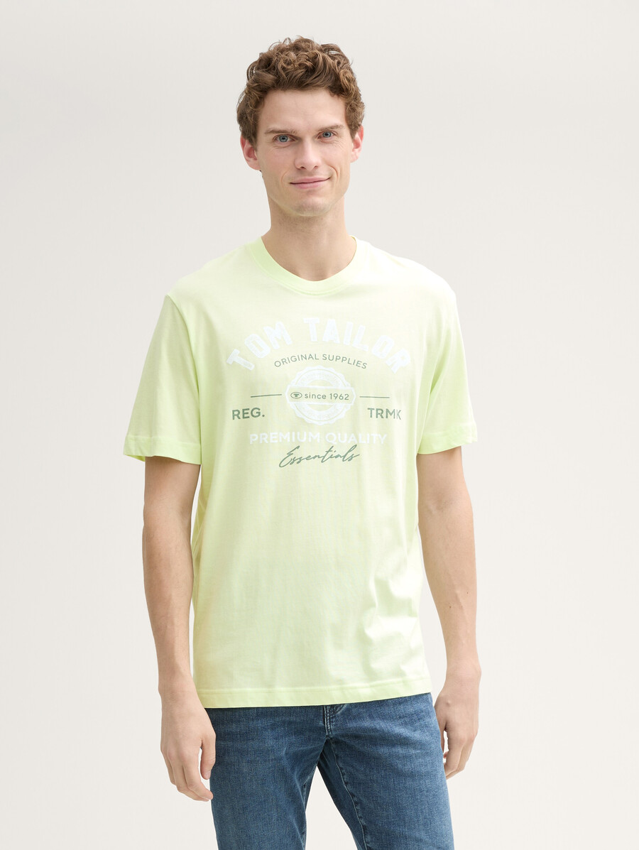 t-shirt mit logodruck