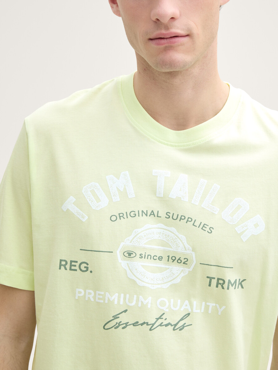 t-shirt mit logodruck