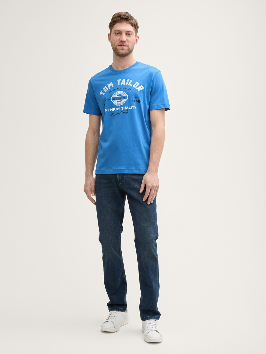 t-shirt mit logodruck