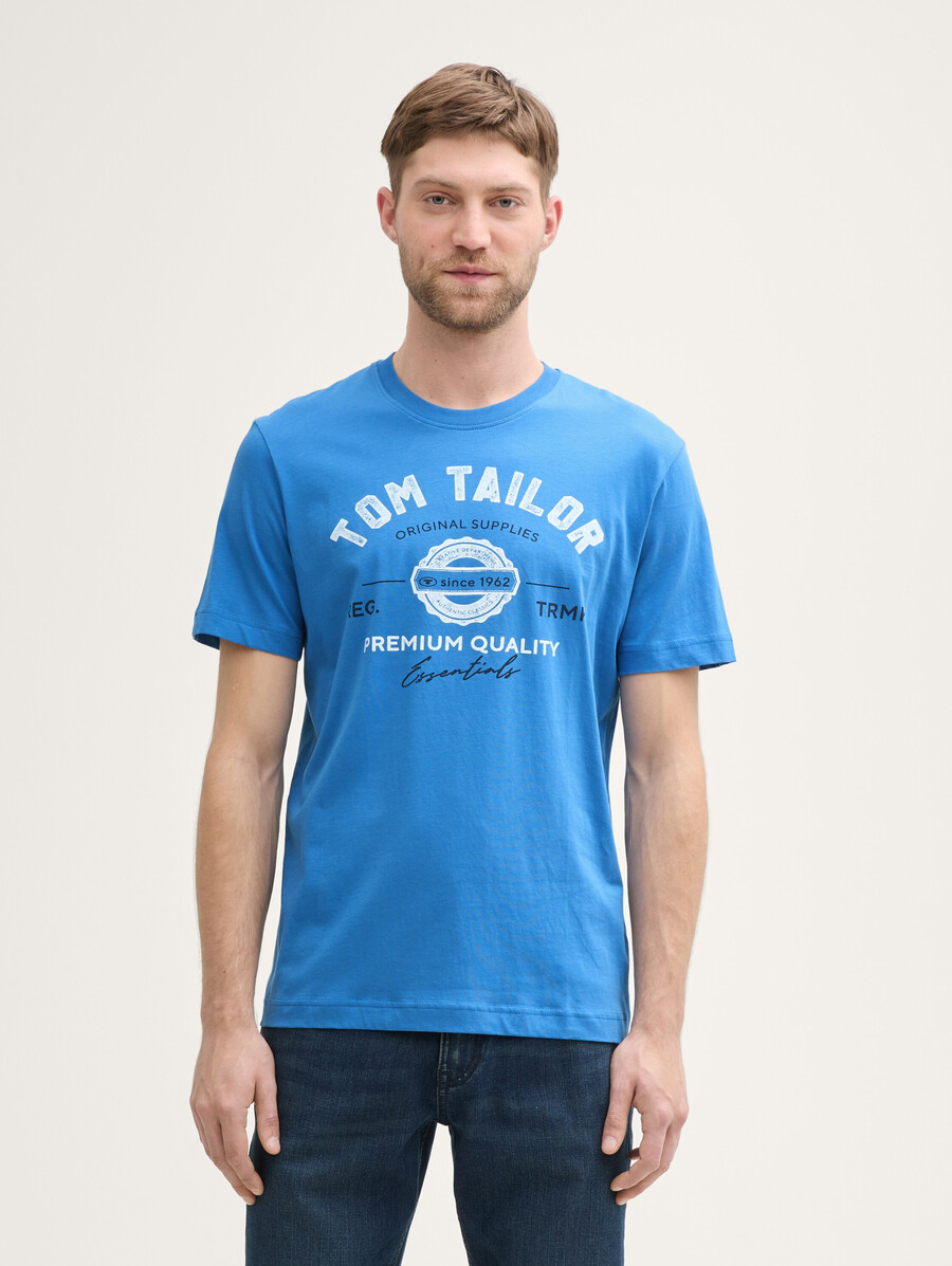 t-shirt mit logodruck