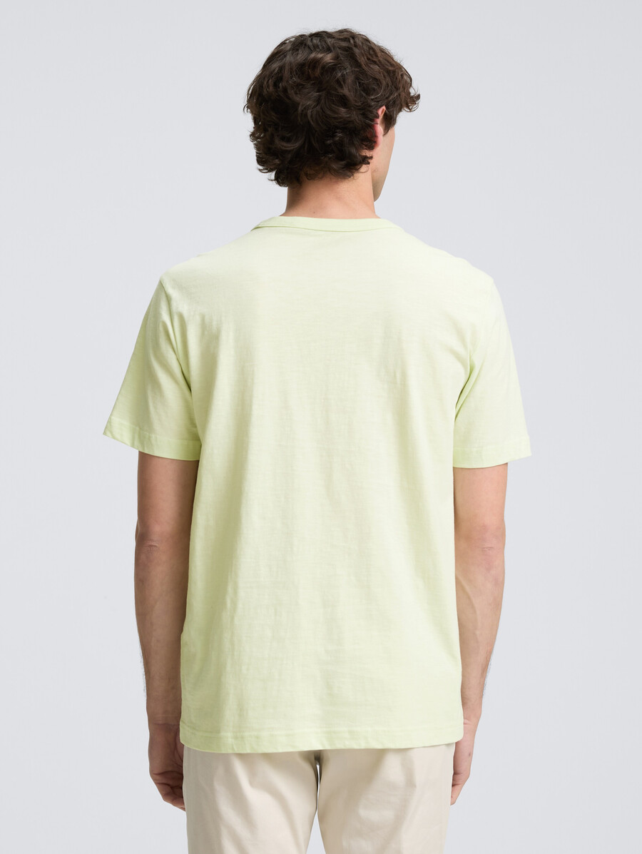 einfaches baumwoll-t-shirt