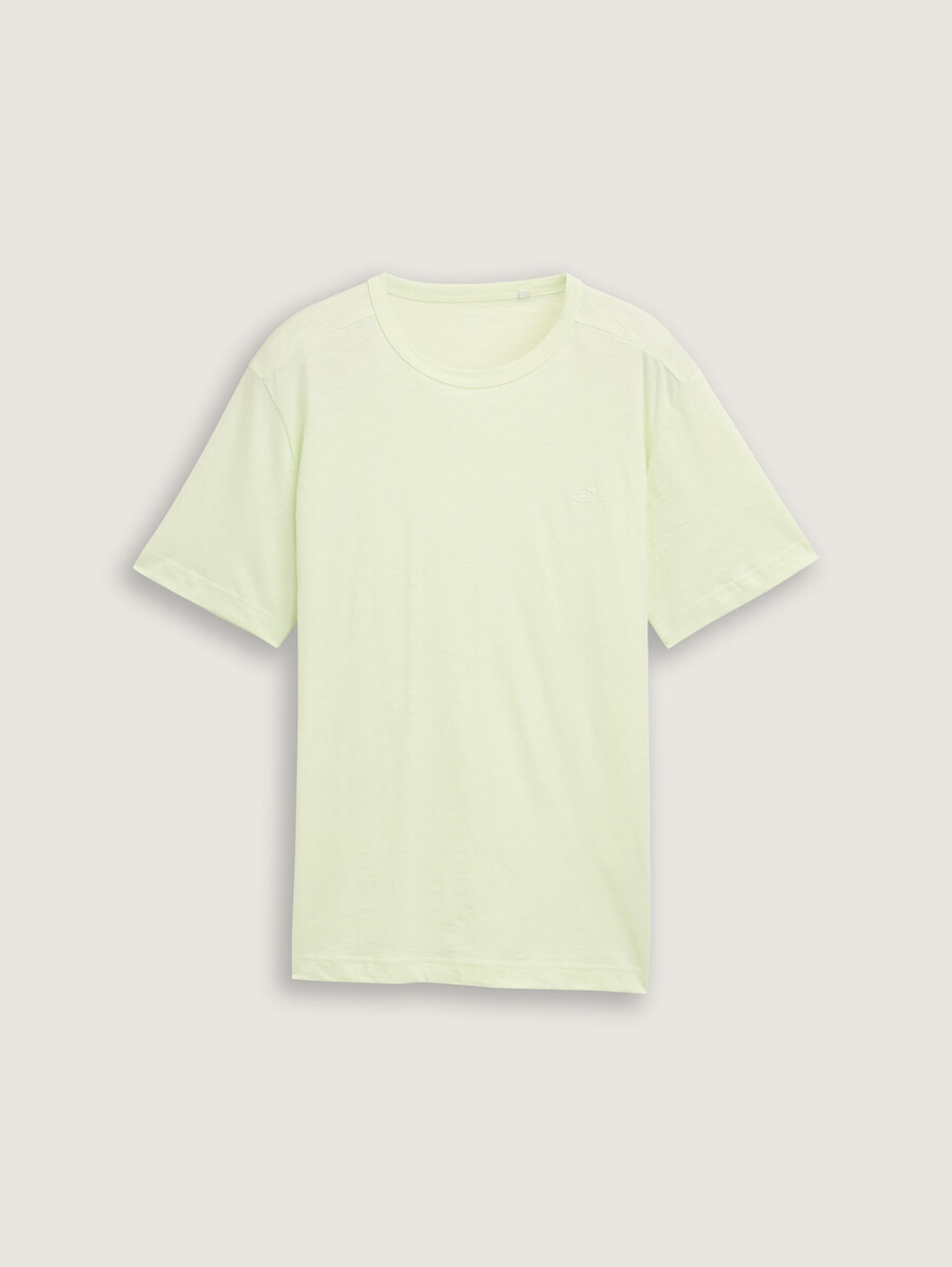 einfaches baumwoll-t-shirt