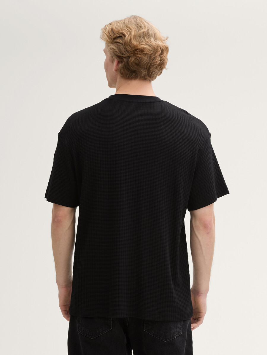 lässiges t-shirt mit brusttasche