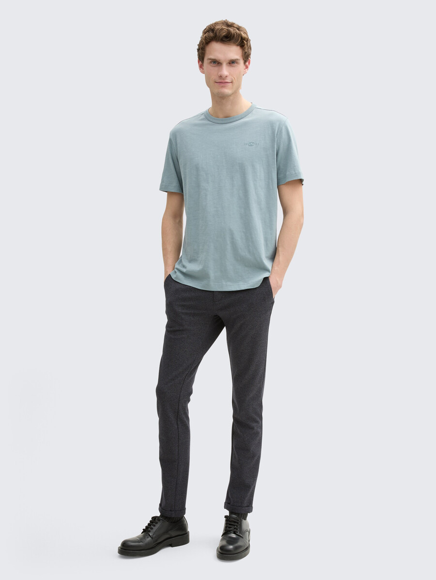 einfaches baumwoll-t-shirt