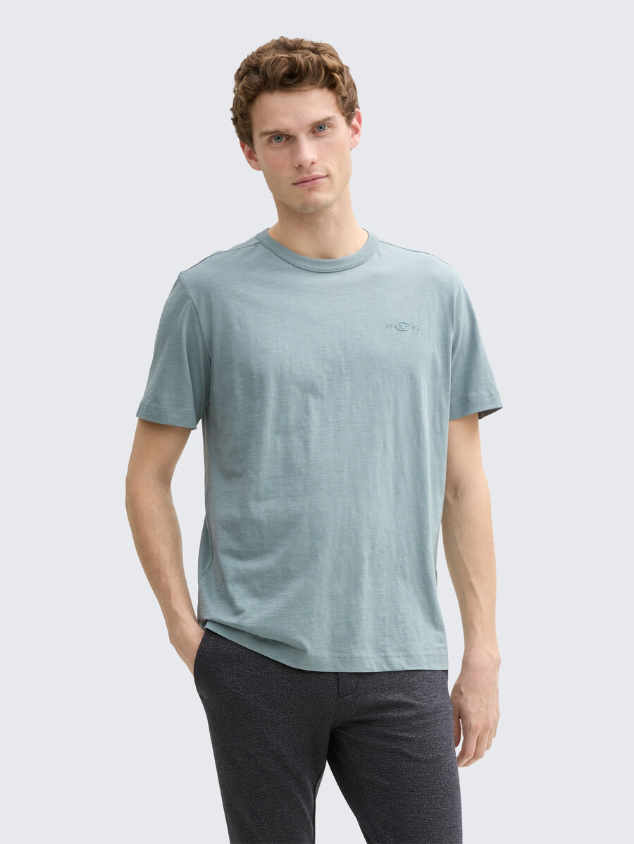 einfaches baumwoll-t-shirt