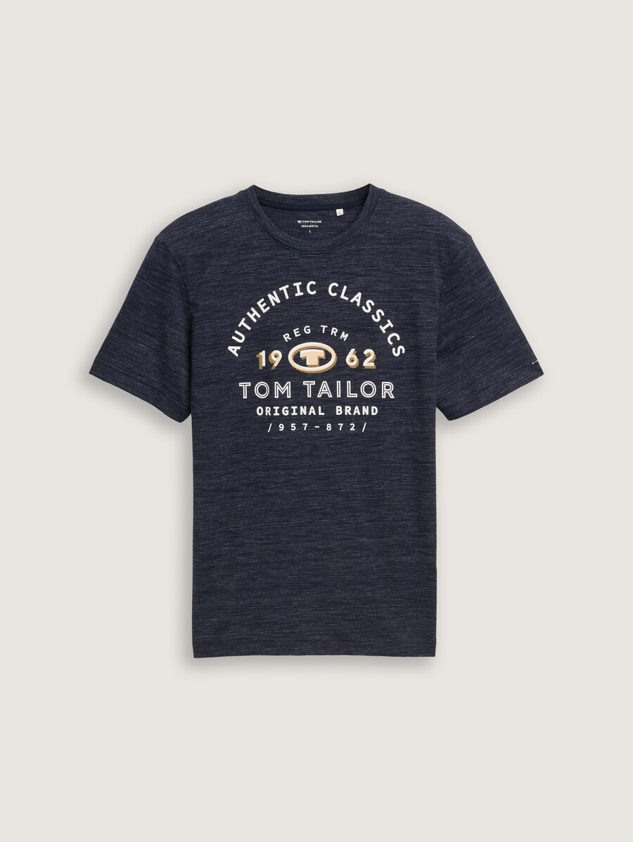 t-shirt mit logodruck