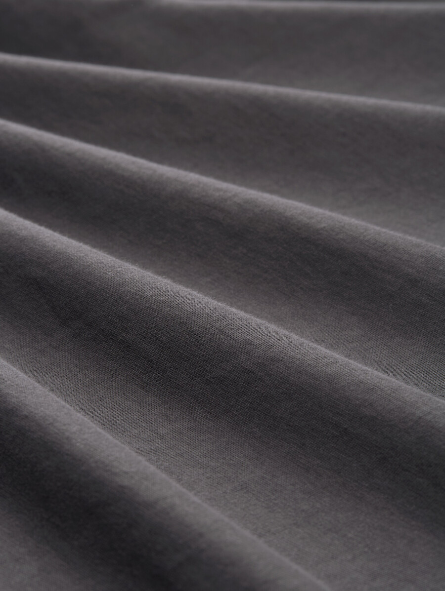 baumwoll-t-shirt mit logodruck