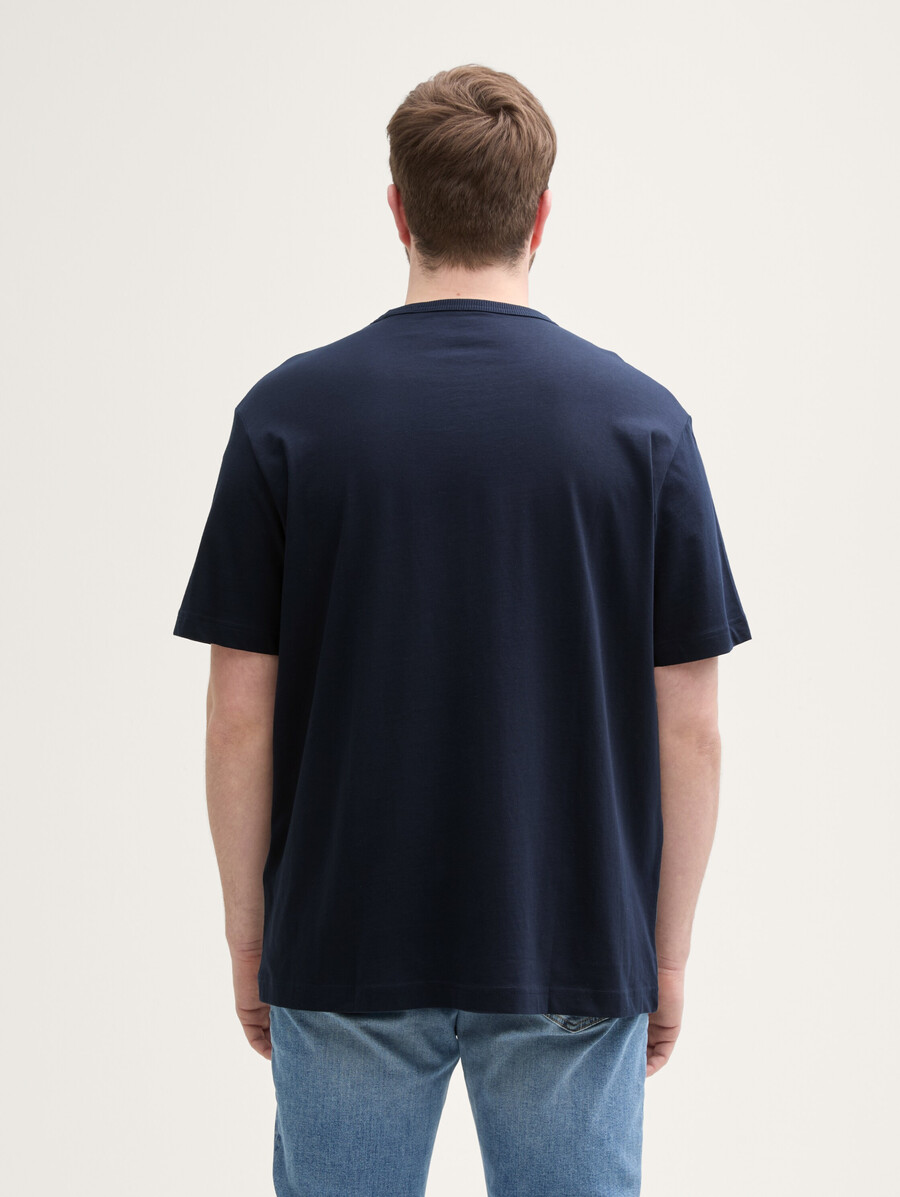 plus size – t-shirt mit brusttasche