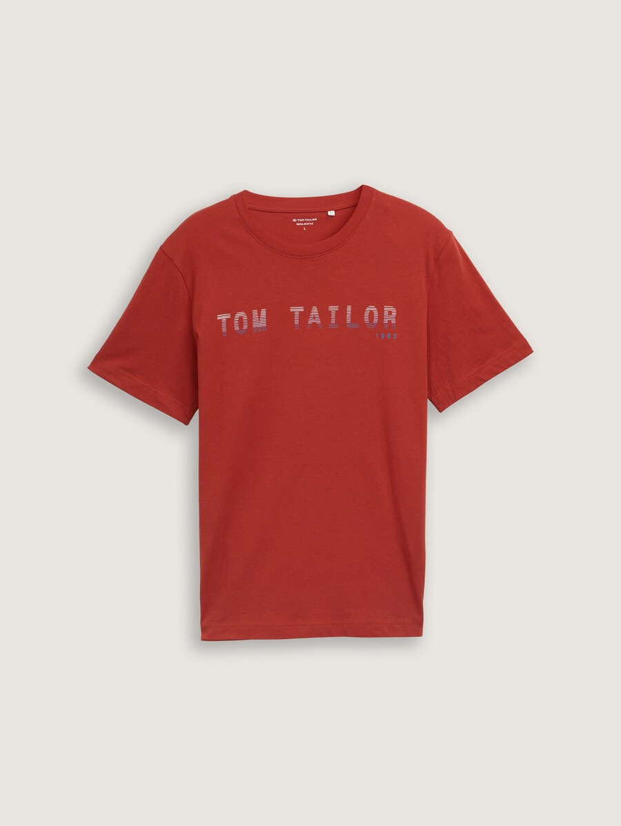 t-shirt mit logodruck