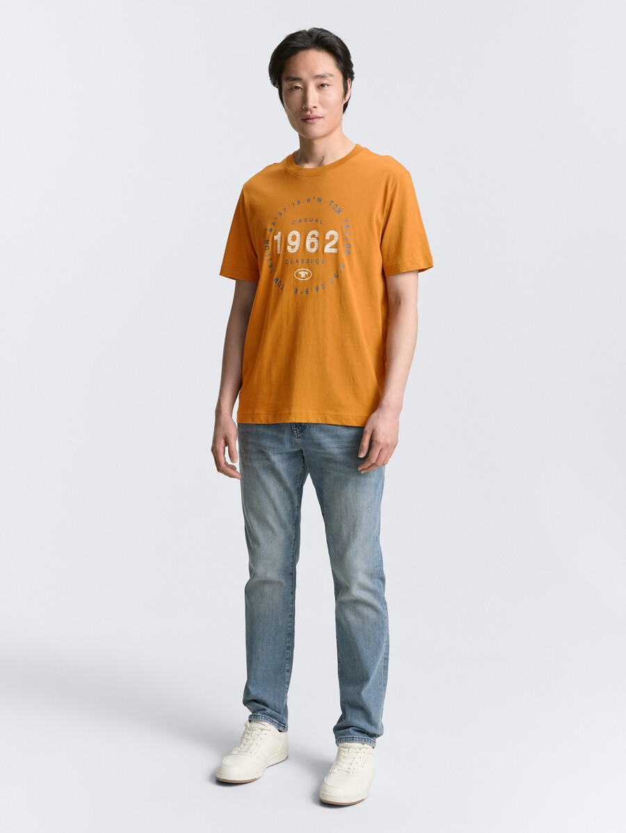 t-shirt mit logodruck