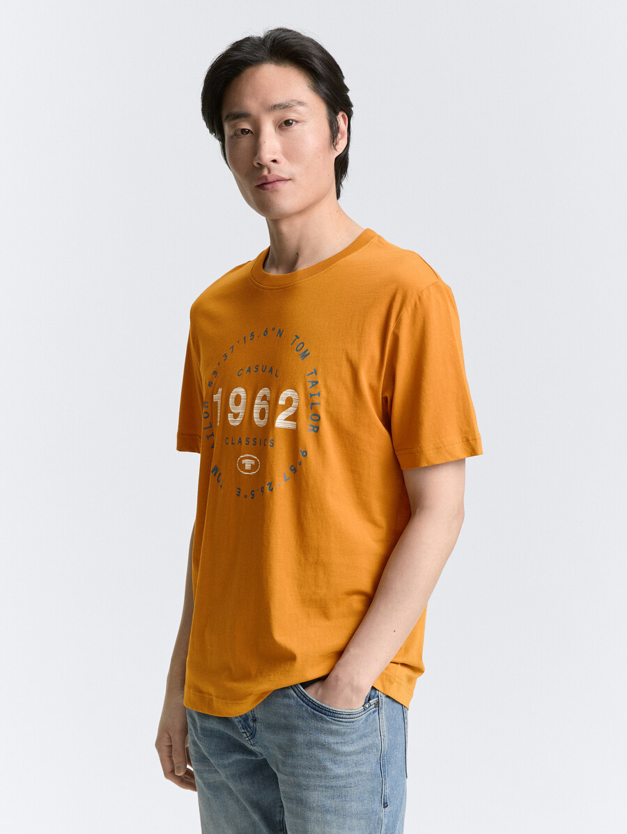 t-shirt mit logodruck