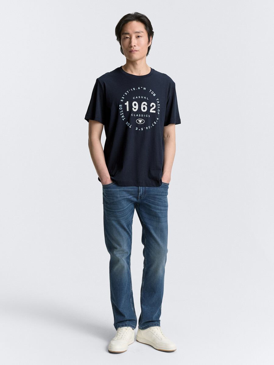 t-shirt mit logodruck