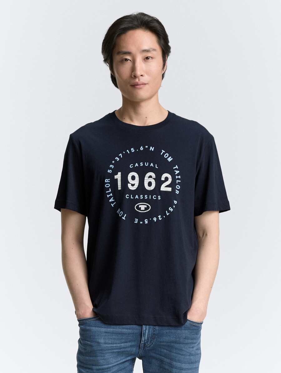 t-shirt mit logodruck
