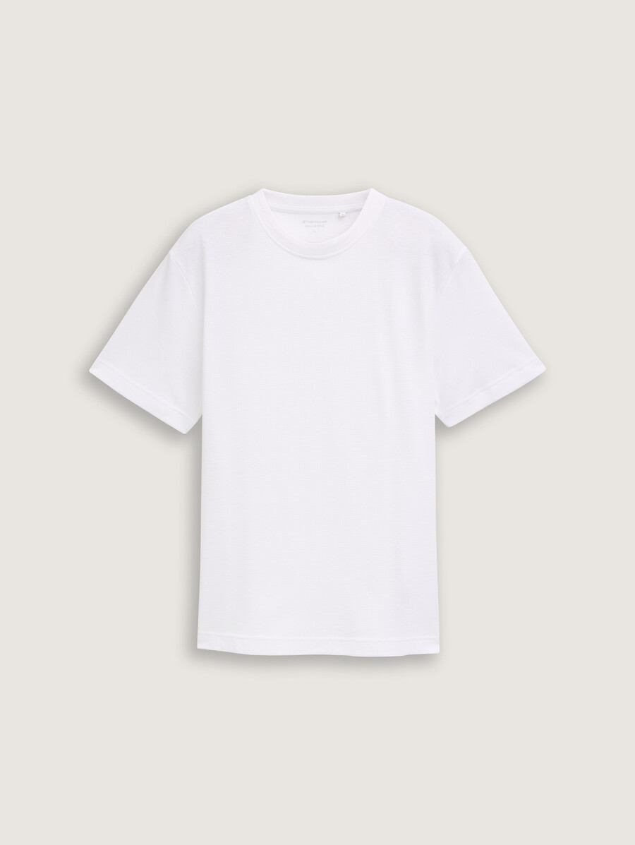 einfaches t-shirt mit struktur