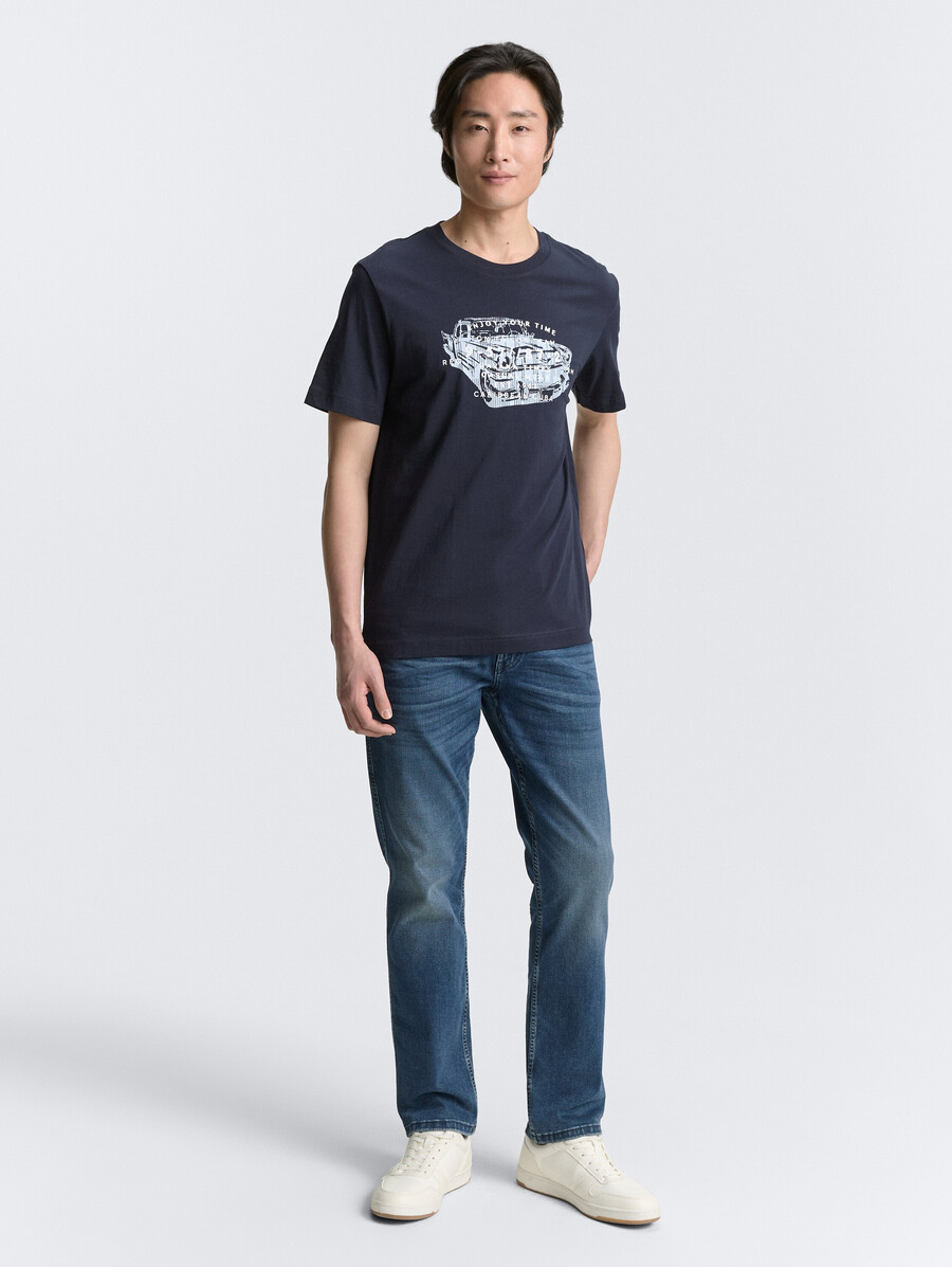 t-shirt mit aufdruck