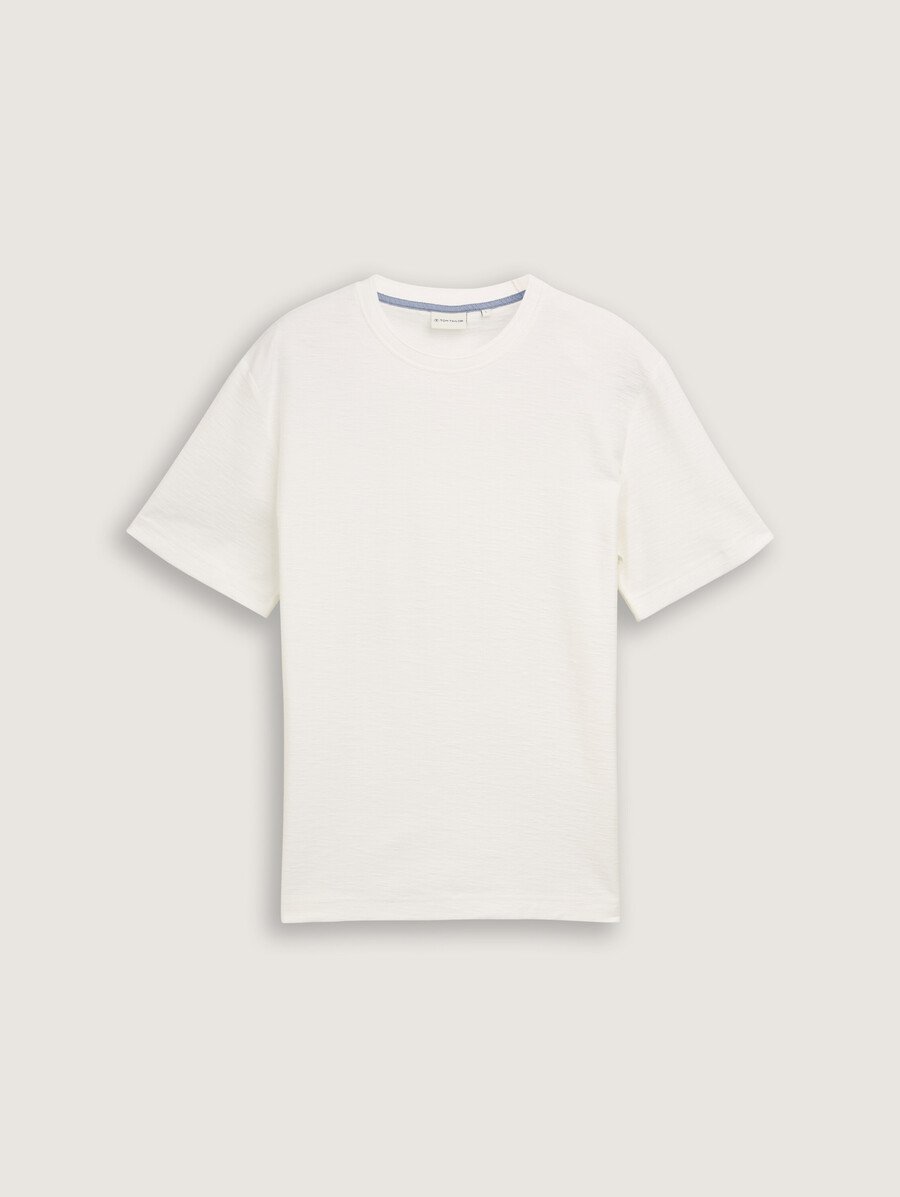 einfaches t-shirt mit struktur