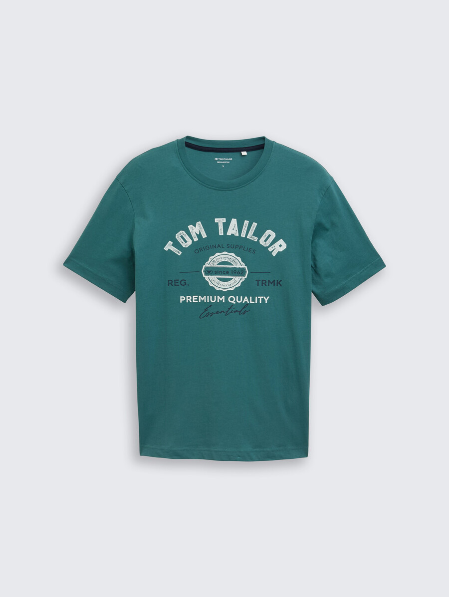 t-shirt mit logodruck