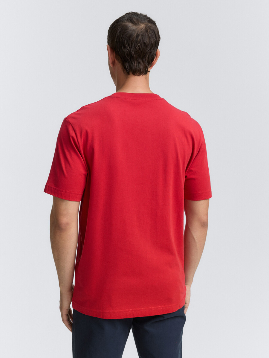t-shirt mit logodruck