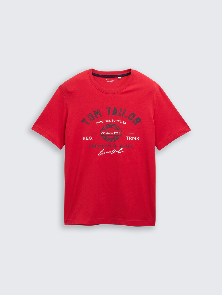 t-shirt mit logodruck